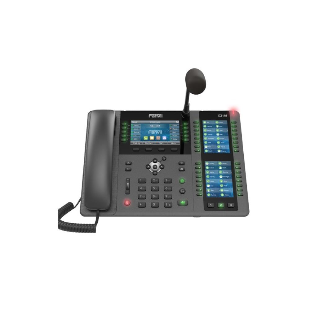 Fanvil - X210i teléfono IP Negro, Gris 20 líneas LCD
