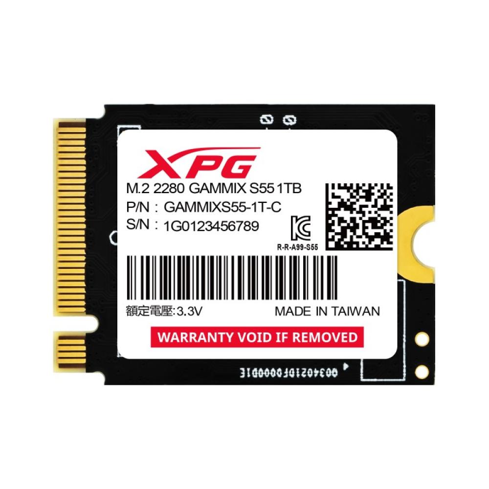 XPG - SGAMMIXS55-1T-C unidad de estado sólido 1 TB M.2 PCI Express 4.0 NVMe 3D NAND