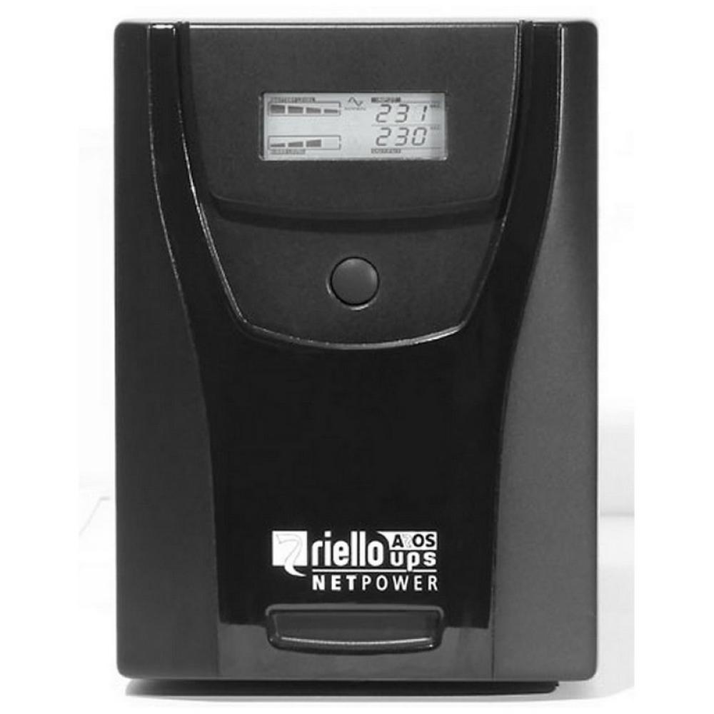 Riello - NPW 1000 sistema de alimentación ininterrumpida (UPS) Línea interactiva 1 kVA 600 W 6 salidas AC