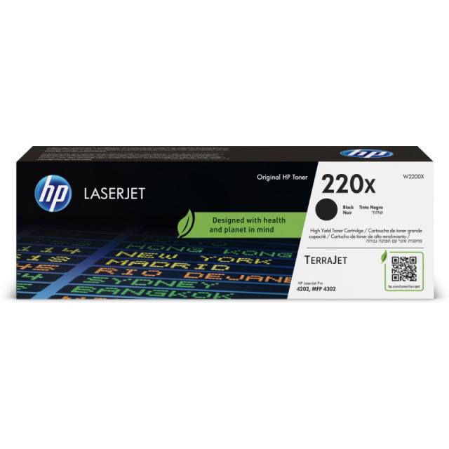 HP - Cartucho de tóner Original LaserJet 220X negro