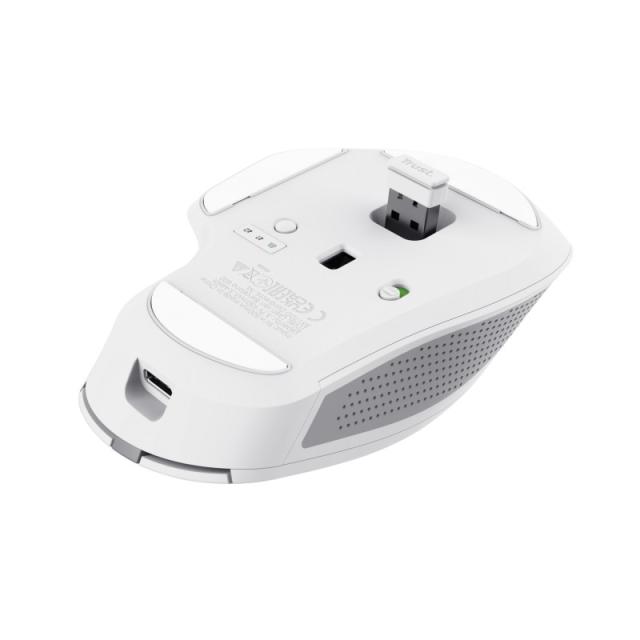 Trust - Ozaa+ ratón Oficina mano derecha RF Wireless + Bluetooth Óptico 3200 DPI - 24935