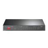TP-Link - TL-SG1210MP switch No administrado Gigabit Ethernet (10/100/1000) Energía sobre Ethernet (PoE) Negro