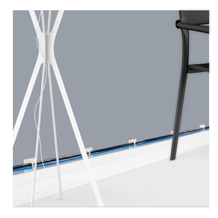 StarTech.com - CBMCTM3 soporte para brida Blanco Nylon 100 pieza(s)