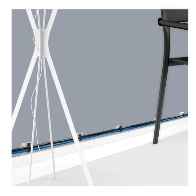 StarTech.com - CBMCTM3 soporte para brida Blanco Nylon 100 pieza(s)