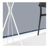 StarTech.com - CBMCTM3 soporte para brida Blanco Nylon 100 pieza(s)