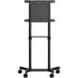 StarTech.com - Carrito para TV - Soporte Rodante VESA para TV de 37 a 70 Pulgadas (70kg) - Base para Televisor con Estante - con