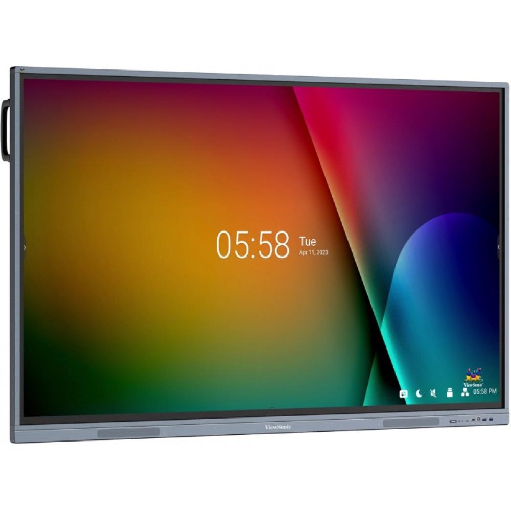 Viewsonic - IFP7533-G pantalla de señalización Panel plano interactivo 190,5 cm (75") LCD 350 cd / m² 4K Ultra HD Negro Pantalla