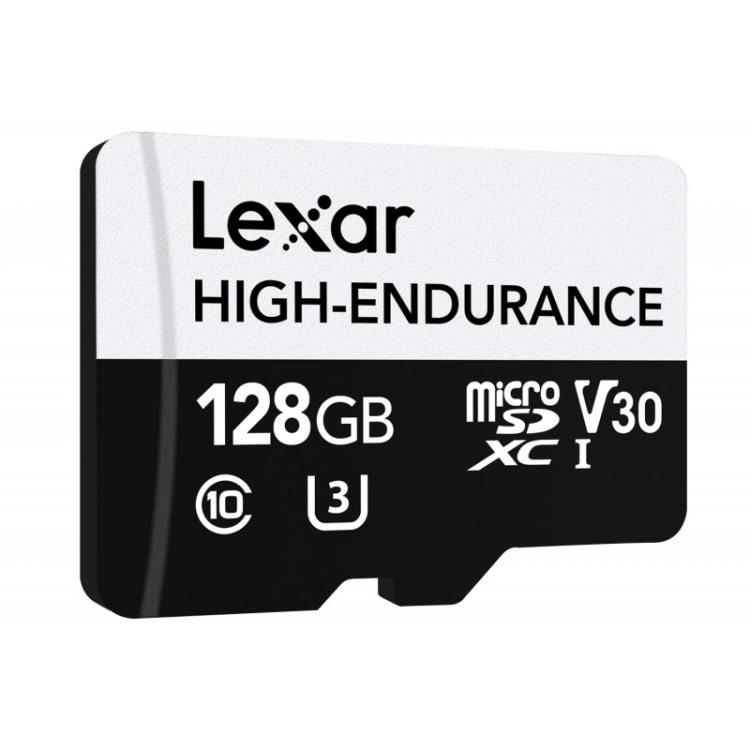 Lexar - High-Endurance 128 GB MicroSDXC UHS-I Clase 10