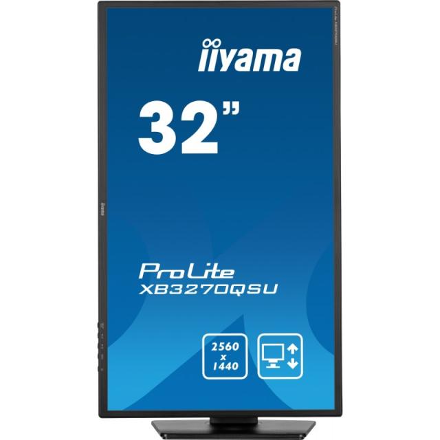 iiyama - ProLite XB3270QSU-B1 pantalla para PC 80 cm (31.5") 2560 x 1440 Pixeles Quad HD LED Negro