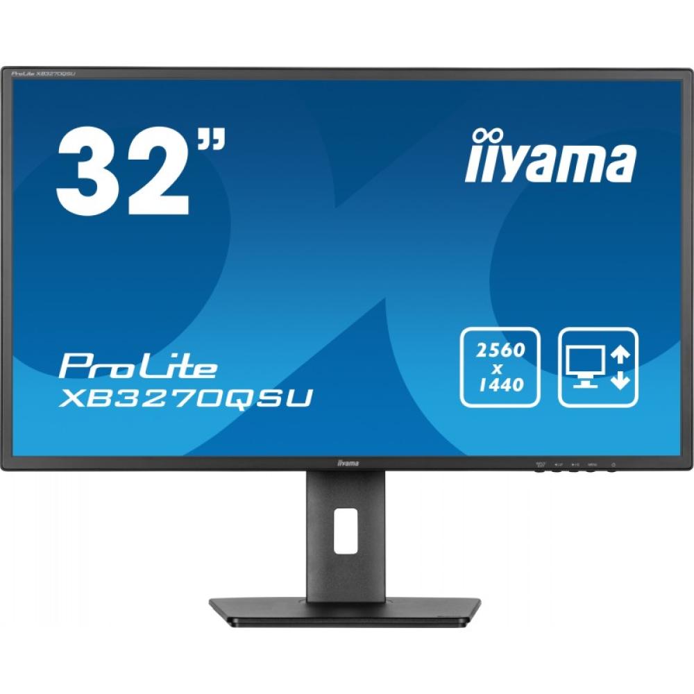 iiyama - ProLite XB3270QSU-B1 pantalla para PC 80 cm (31.5") 2560 x 1440 Pixeles Quad HD LED Negro