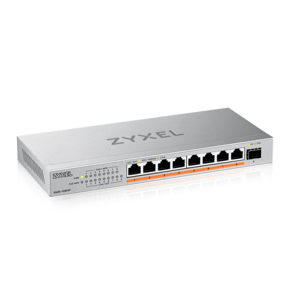Zyxel - XMG-108HP No administrado 2.5G Ethernet (100/1000/2500) Energía sobre Ethernet (PoE)