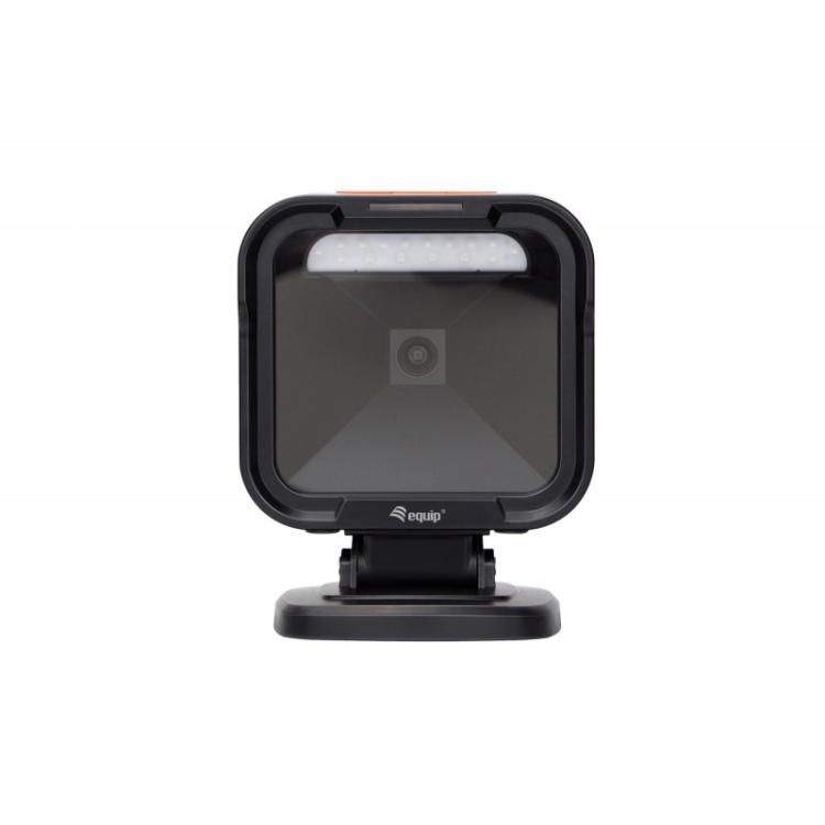 Equip - 351028 lector de código de barras Lector de códigos de barras fijo 1D/2D LED Negro