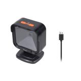 Equip - 351028 lector de código de barras Lector de códigos de barras fijo 1D/2D LED Negro