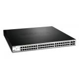 D-Link - DGS-1210-52MP switch Gestionado L2 Gigabit Ethernet (10/100/1000) 1U Negro
