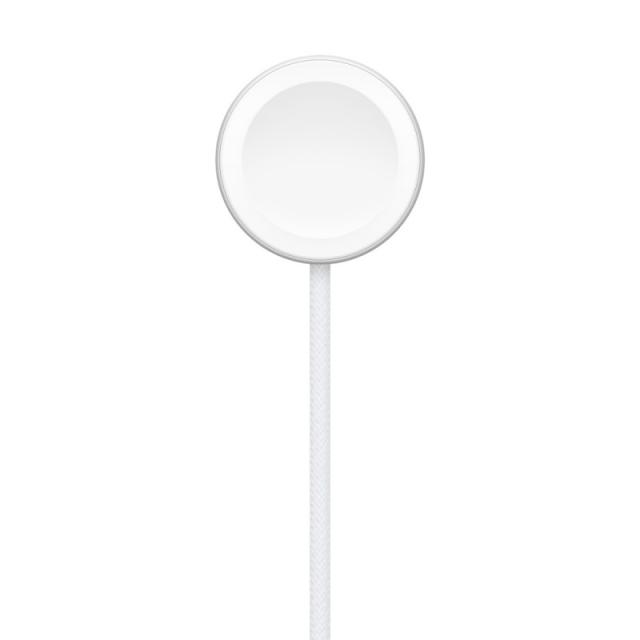 Apple - MT0H3TY/A cargador de dispositivo móvil Reloj inteligente Blanco USB Cargador inalámbrico Carga rápida Interior