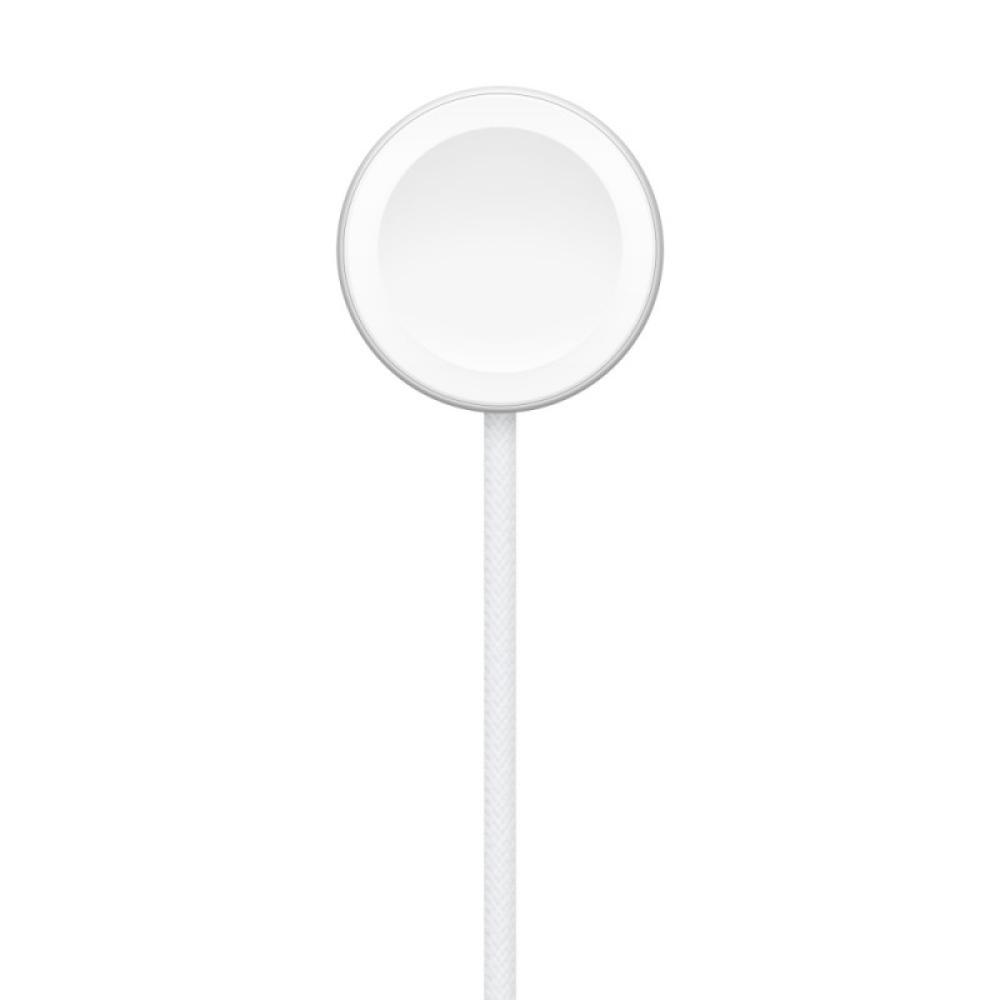 Apple - MT0H3TY/A cargador de dispositivo móvil Reloj inteligente Blanco USB Cargador inalámbrico Carga rápida Interior