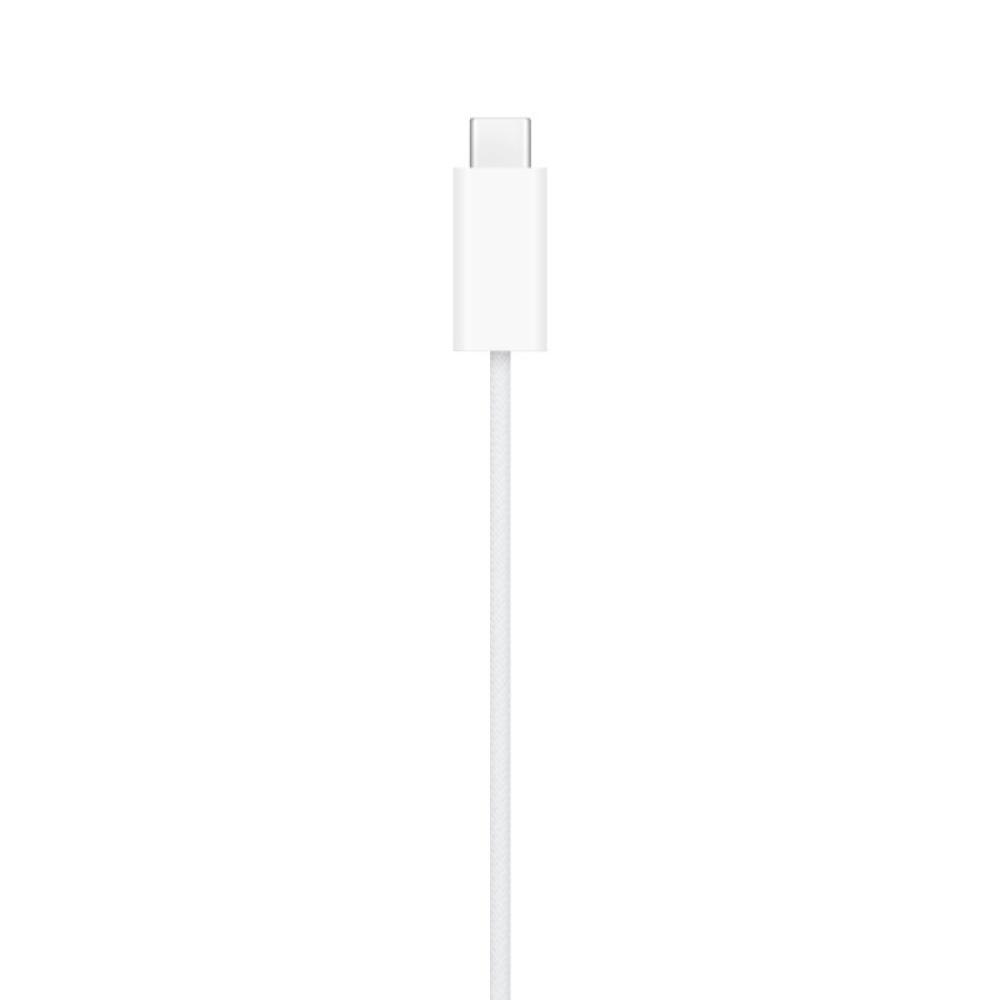 Apple - MT0H3TY/A cargador de dispositivo móvil Reloj inteligente Blanco USB Cargador inalámbrico Carga rápida Interior
