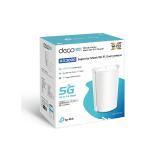 TP-Link - Deco X50-5G Doble banda (2,4 GHz / 5 GHz) Wi-Fi 6 (802.11ax) Blanco 3 Interno