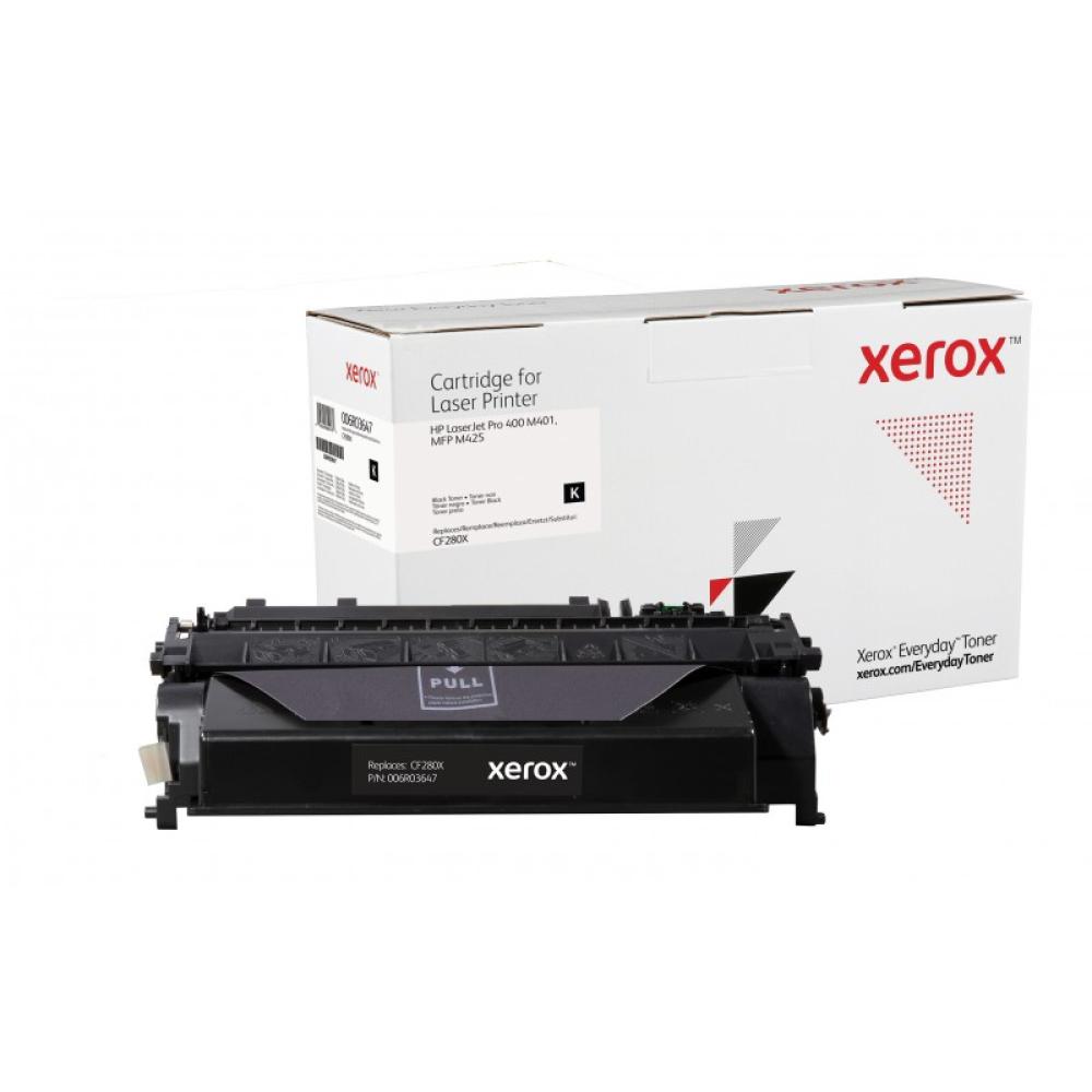 Xerox - Everyday Toner Everyday™Negro di Xerox compatibile con HP 80X (CF280X), Capacidad alta - 006R03647