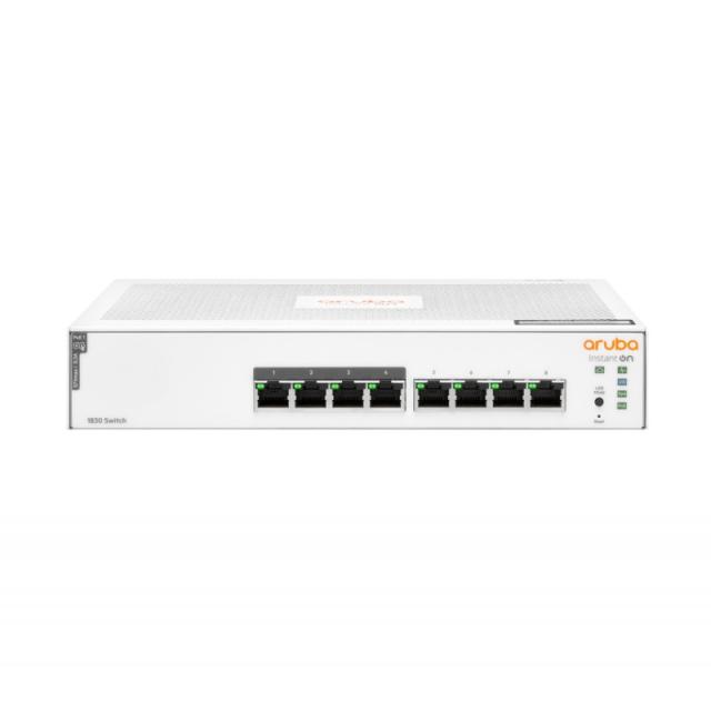 HPE - Aruba Networking Networking Instant On Switch 8p Gigabit CL4 PoE 65W 1830