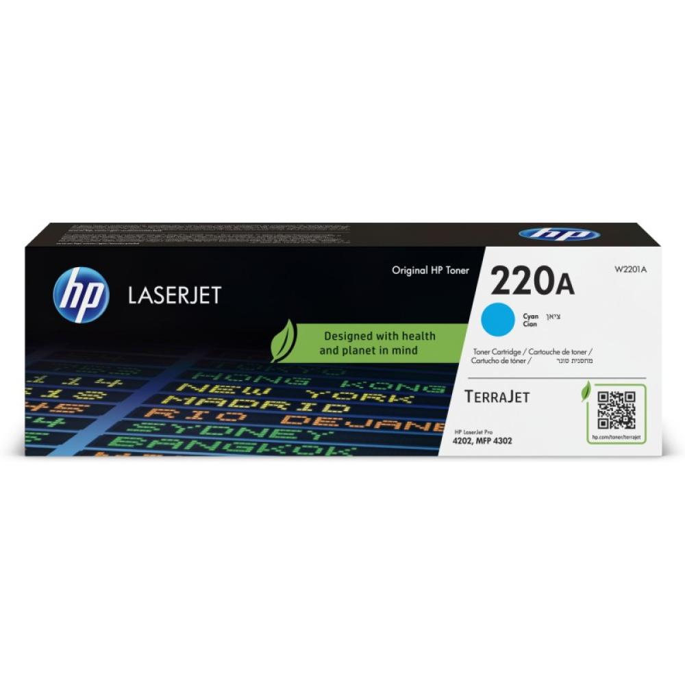 HP - Cartucho de tóner Original LaserJet 220A cian