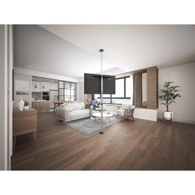 Equip - Soporte de TV de suelo a techo de 37"-70