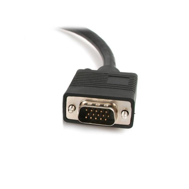 StarTech.com - Cable de 1,8m Multiplicador de Vídeo DVI-I Macho a DVI-D Macho y HD15 VGA Macho para Monitor - Splitter