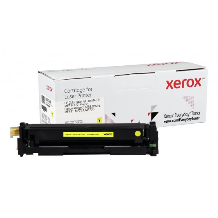Xerox - Everyday Toner Everyday™Amarillo di Xerox compatibile con HP 410A (CF412A), Capacidad estándar