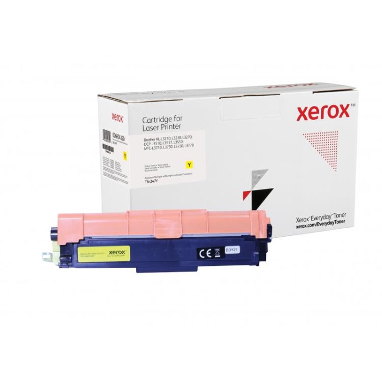Xerox - Everyday El tóner Everyday™ Amarillo de Xerox es compatible con Brother TN247Y, Capacidad alta