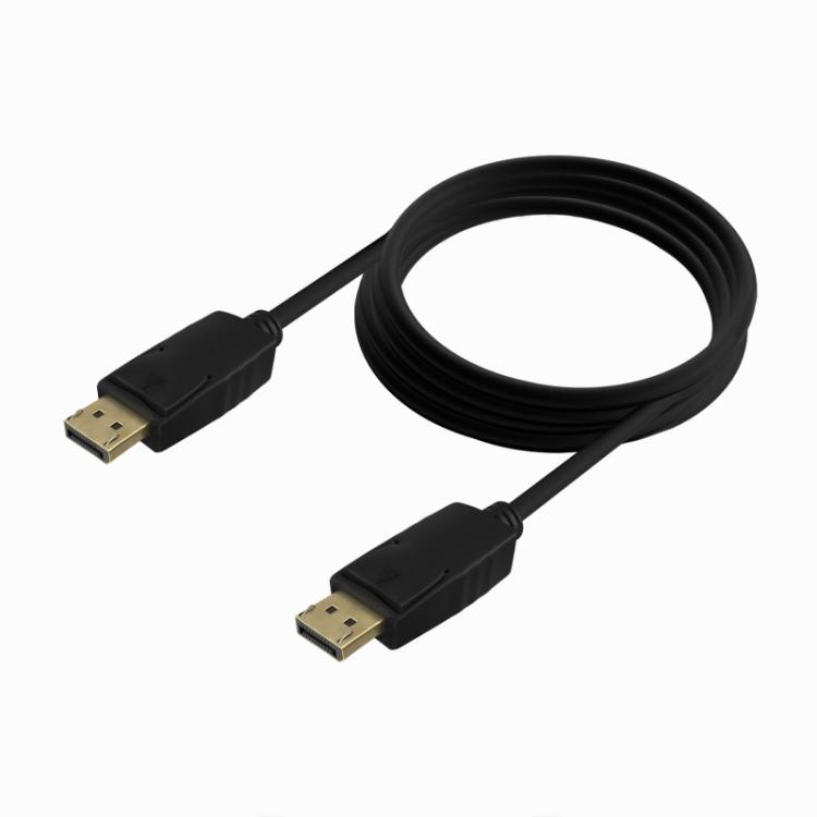 AISENS - Cable DISPLAYPORT V1.2 CCS 4K@60Hz, DP/M-DP/M, Negro, 2.0m