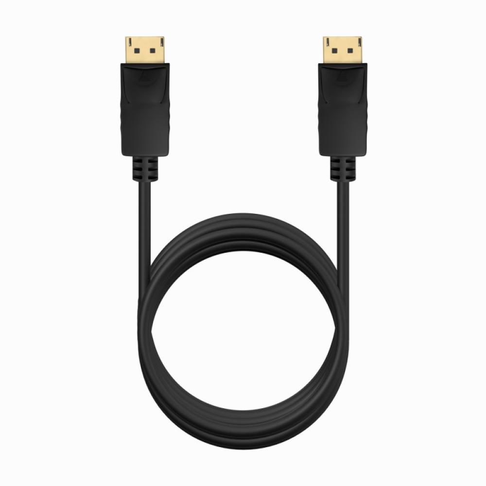 AISENS - Cable DISPLAYPORT V1.2 CCS 4K@60Hz, DP/M-DP/M, Negro, 2.0m