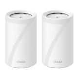 TP-Link - Deco BE65 Tribanda (2.4 GHz / 5 GHz / 6 GHz) Wi-Fi 7 (802.11be) Blanco 4 Interno - DECO BE65(2-PACK)