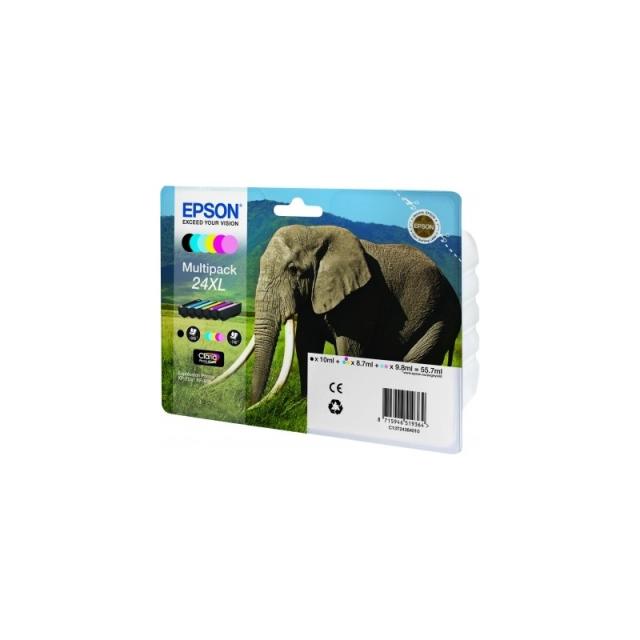 Epson - Elephant Multipack 24XL 6 colores
