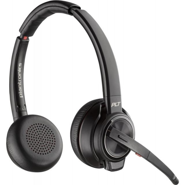 HP Poly - Auriculares Poly Savi 8220 UC con certificación Microsoft Teams DECT 1880-1900 MHz USB-A