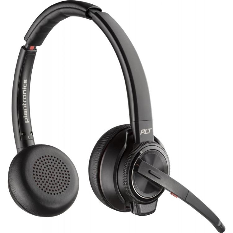 HP Poly - Auriculares Poly Savi 8220 UC con certificación Microsoft Teams DECT 1880-1900 MHz USB-A