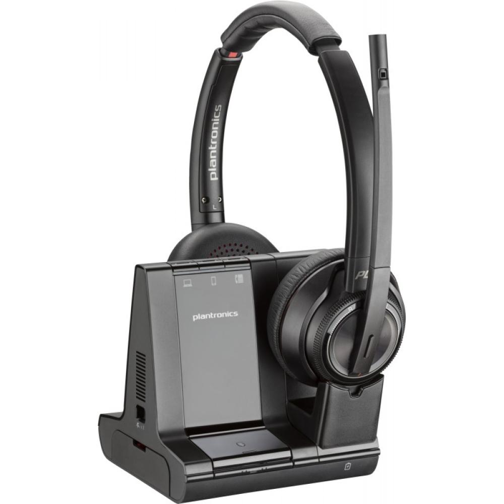 HP Poly - Auriculares Poly Savi 8220 UC con certificación Microsoft Teams DECT 1880-1900 MHz USB-A