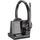 HP Poly - Auriculares Poly Savi 8220 UC con certificación Microsoft Teams DECT 1880-1900 MHz USB-A
