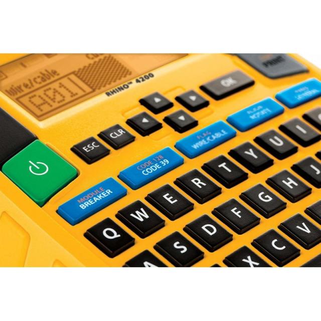 DYMO - Rhino 4200 impresora de etiquetas Transferencia térmica Inalámbrico QWERTY