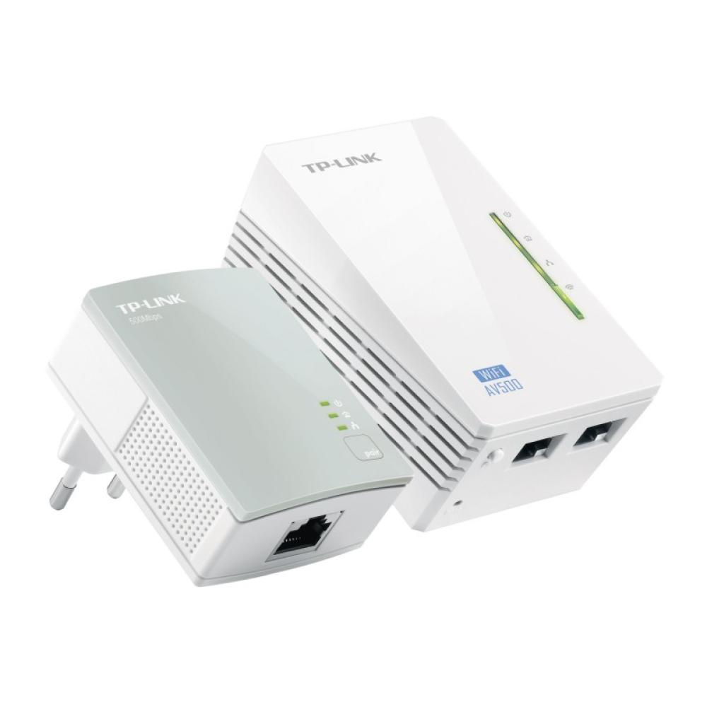 TP-Link - TL-WPA4220 KIT adaptador de red PowerLine 300 Mbit/s Ethernet Wifi Blanco 1 pieza(s)