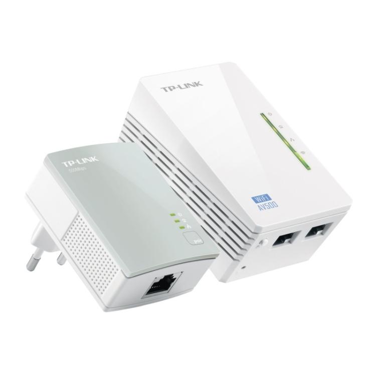 TP-Link - TL-WPA4220 KIT adaptador de red PowerLine 300 Mbit/s Ethernet Wifi Blanco 1 pieza(s)