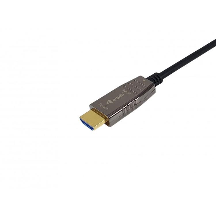 Equip - 119452 Cable óptico activo HDMI 2.1, 20 m, 8K/60 Hz, 4K/120 Hz
