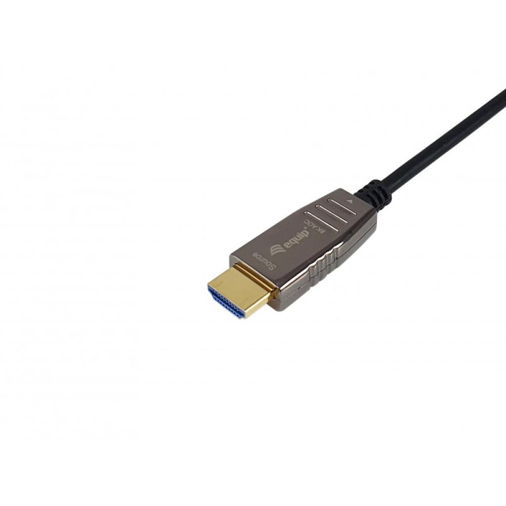 Equip - 119452 Cable óptico activo HDMI 2.1, 20 m, 8K/60 Hz, 4K/120 Hz