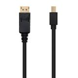 Nanocable - DisplayPort, 2m Mini DisplayPort Negro