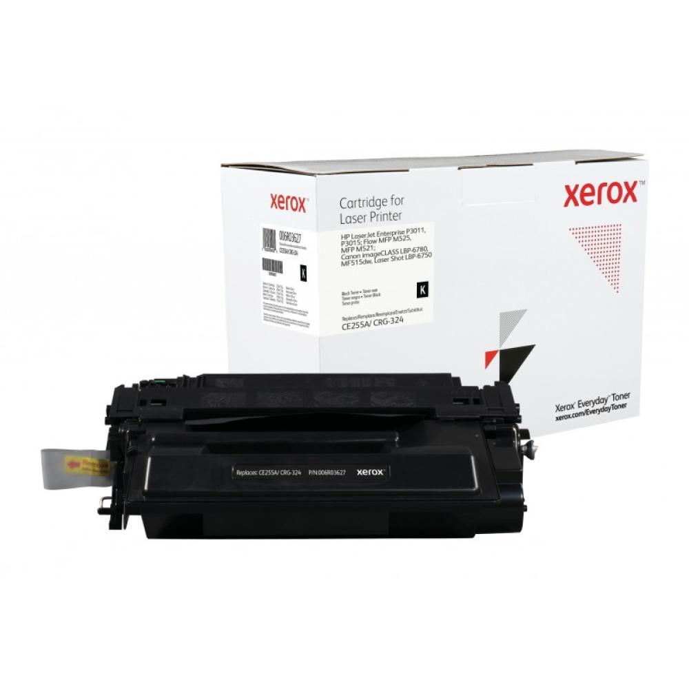 Xerox - Everyday Toner Everyday™Negro di Xerox compatibile con HP 55A (CE255A), Capacidad estándar
