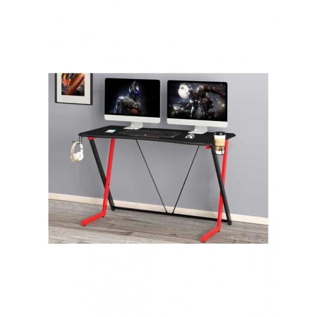 Urban Factory - WED75UF escritorio para ordenador Negro, Rojo