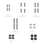 TooQ - Mirage Soporte de Suelo con Regulación de Altura para Pantallas 37"-70"