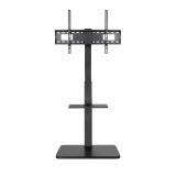 TooQ - Moon Soporte de Suelo con Regulación de Altura para Pantallas 37"-75"