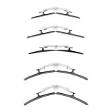 Neomounts - DS65S-950WH2 Brazo de monitor 24-34" - resorte de gas - Topfix - multi ajustable - Tope-a-180°