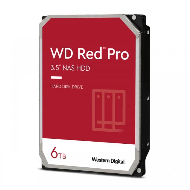 Western Digital - Red Pro disco duro interno 6 TB 7200 RPM 256 MB 3.5" SATA