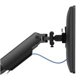 Neomounts - DS65S-950BL2 Brazo de monitor 24-34" - resorte de gas - Topfix - multi ajustable - Tope-a-180°